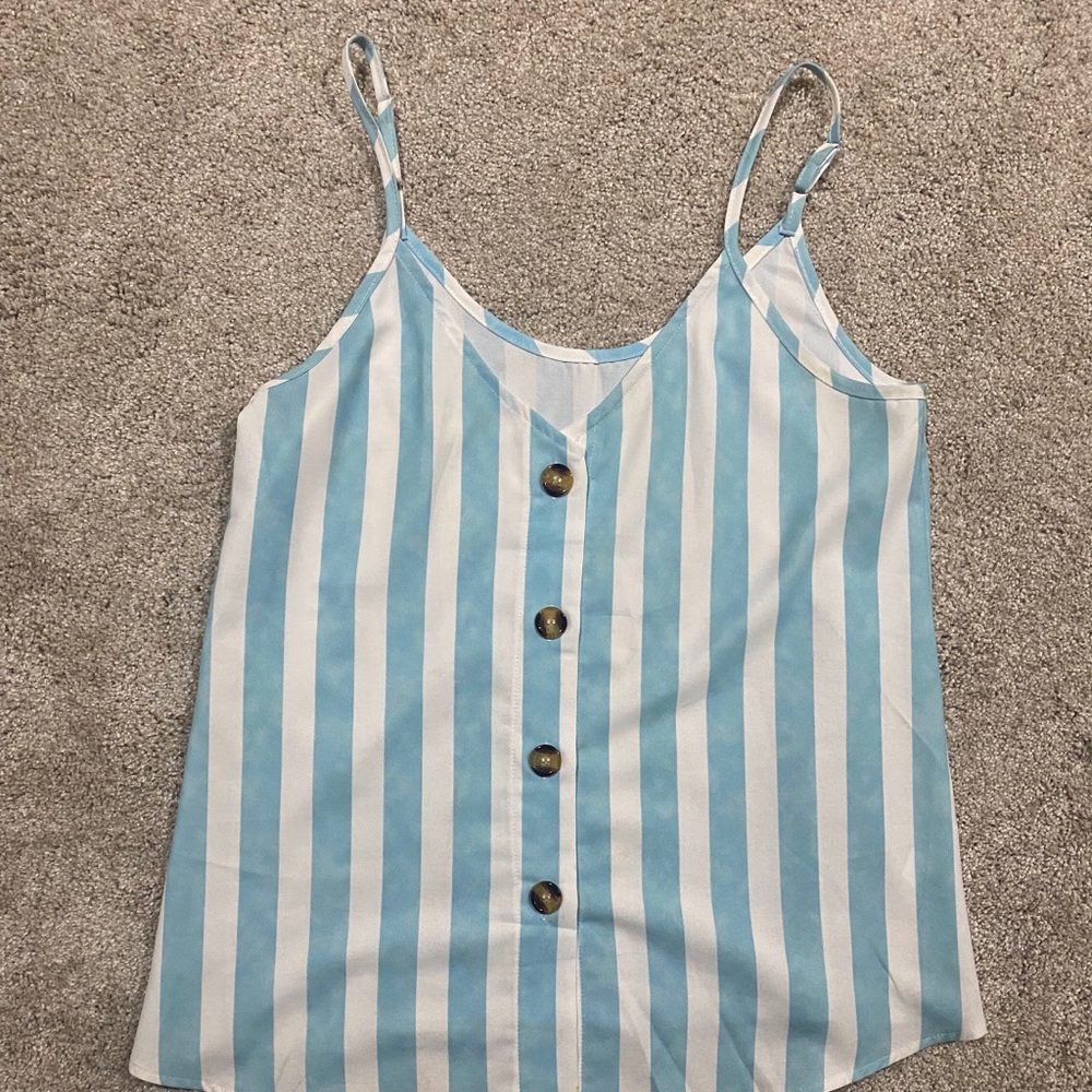 Striped tank top